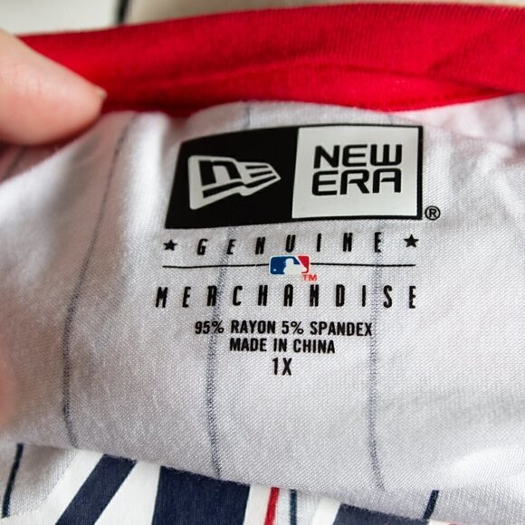 Boston Red Sox New Era Women's 3/4 Sleeve Raglan T-Shirt, 1X, NWT - Picture 6 of 6